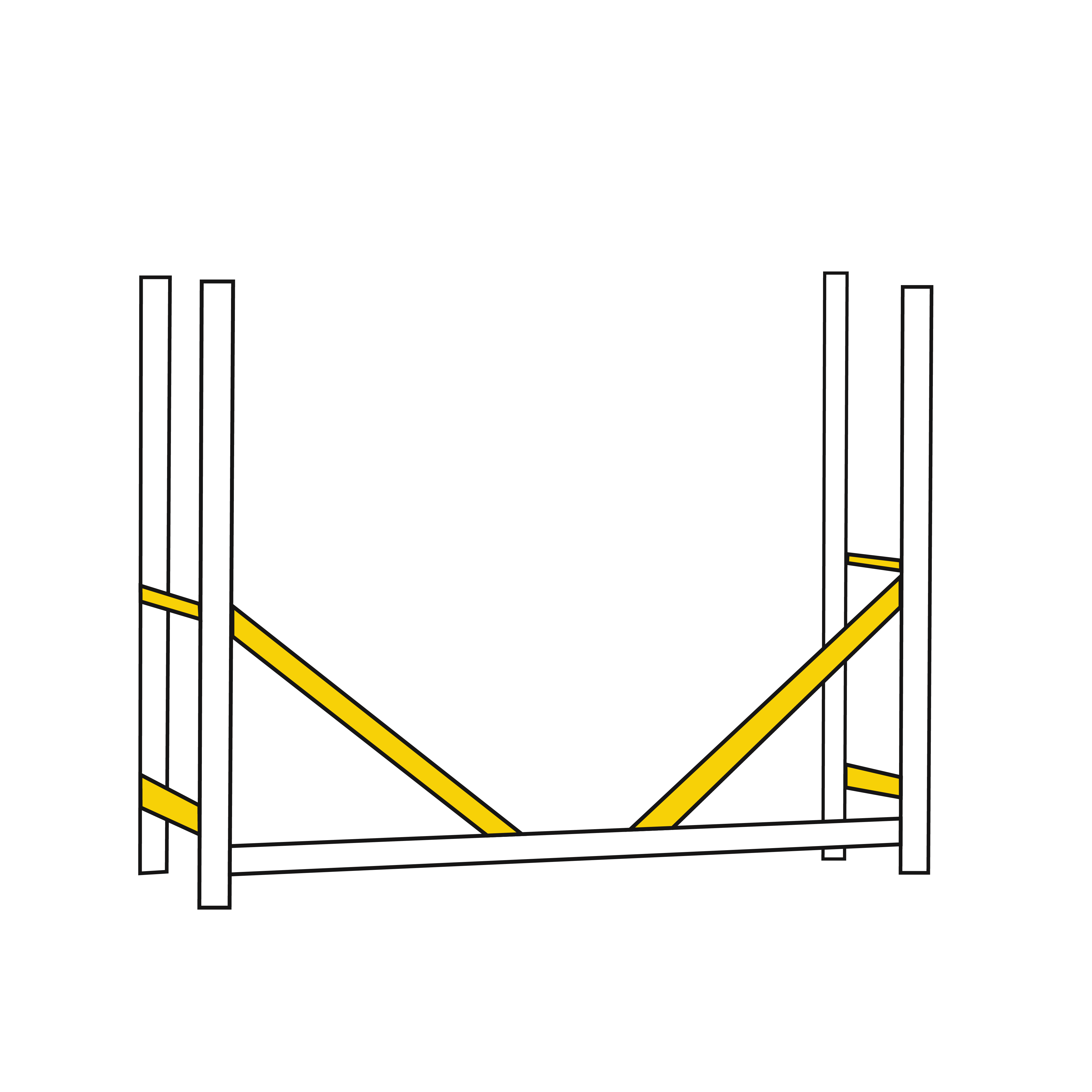 Rectangle Firewood Rack Cover