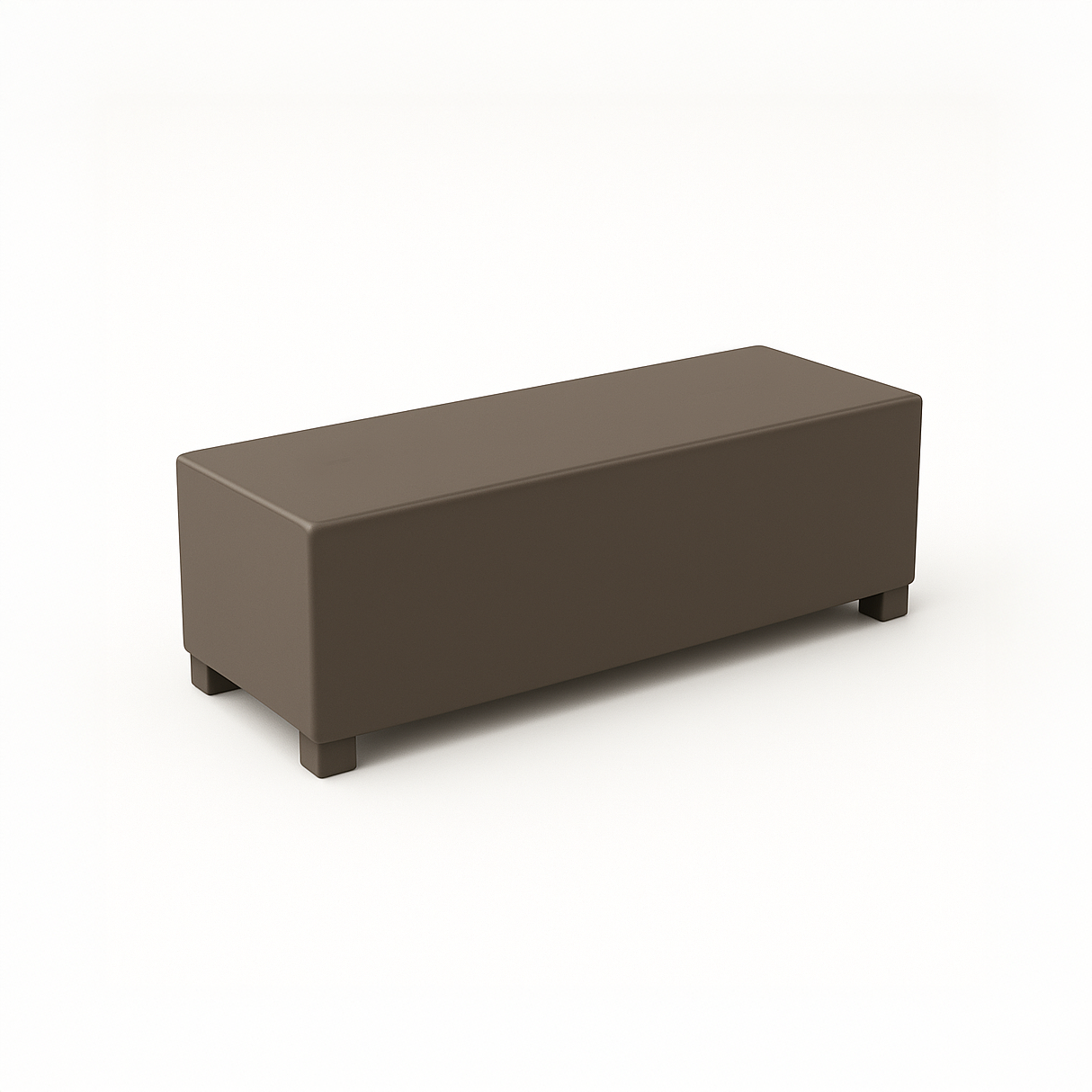 Custom Rectangle Ottoman Cover