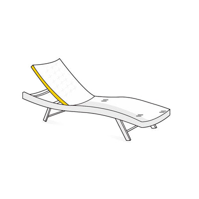 Custom Chaise Lounge Cover - Model 11