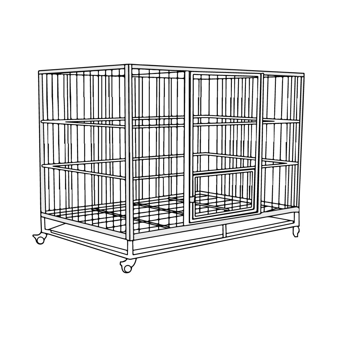 Custom Dog Crate Cover