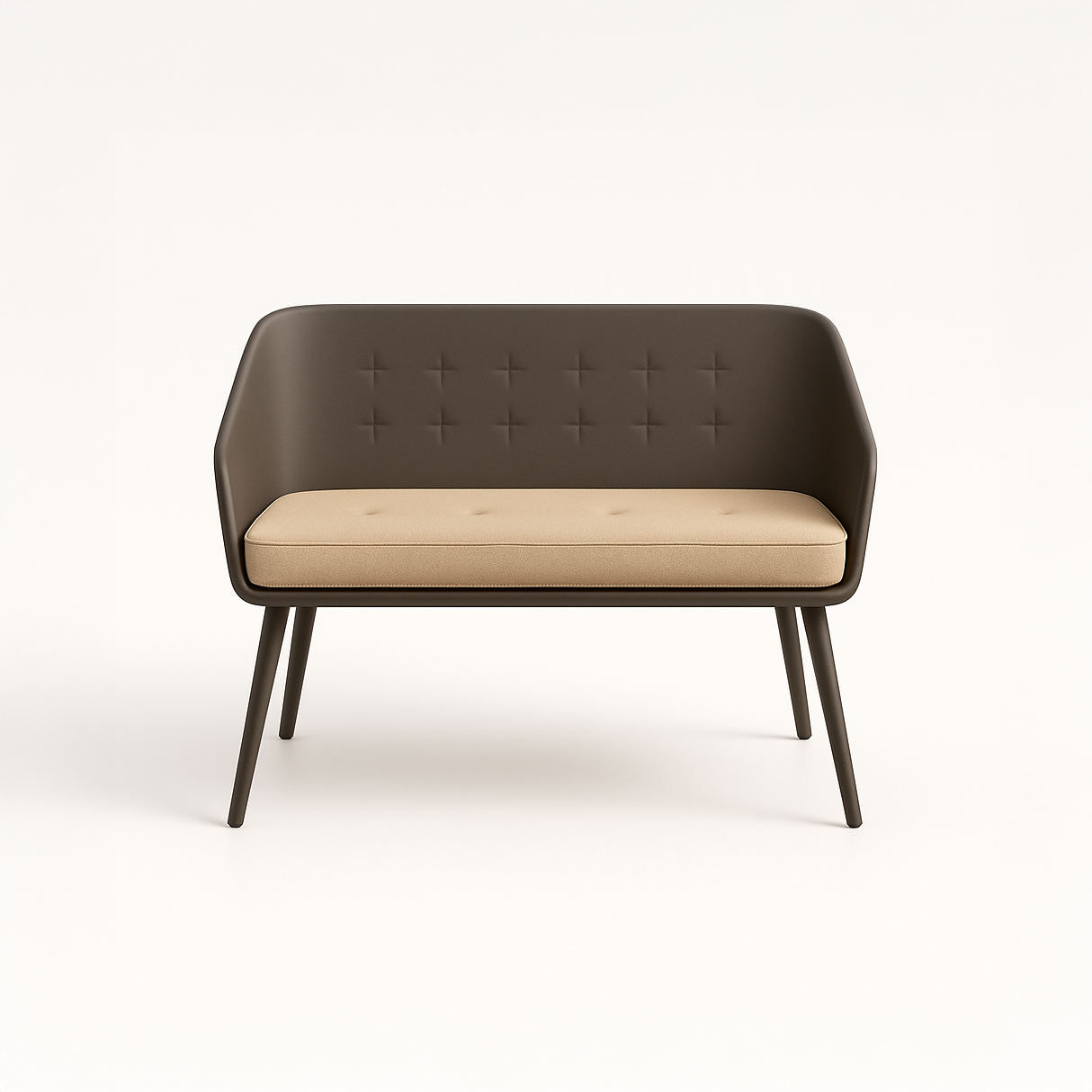Modern High Back Bench Cover