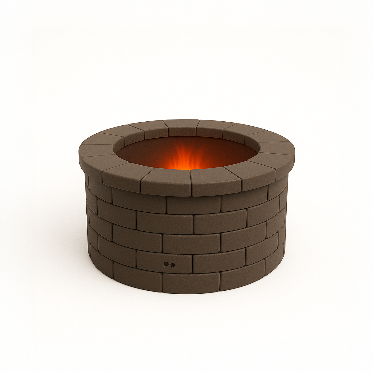 Round Stone Fire Pit Cover
