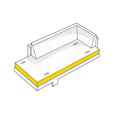 Custom Outdoor Daybed Cover - Model 14