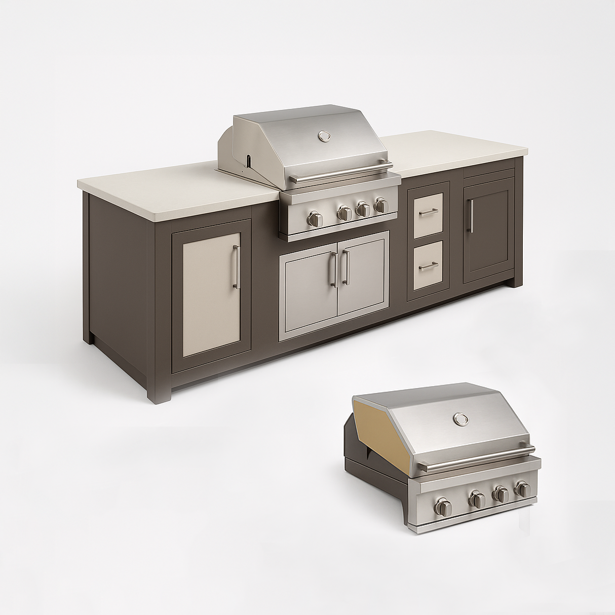 Outdoor Kitchen Island Cover