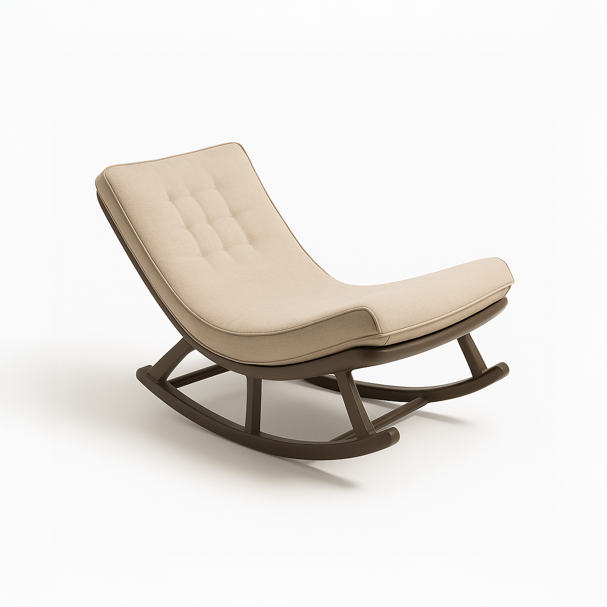 Cushion Padded Rocker Recliner Chair Cover