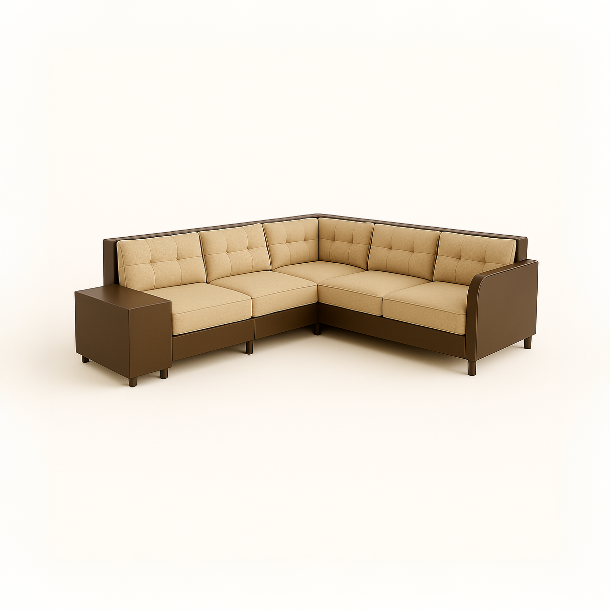 L Shaped Sectional with Left Side Table Cover