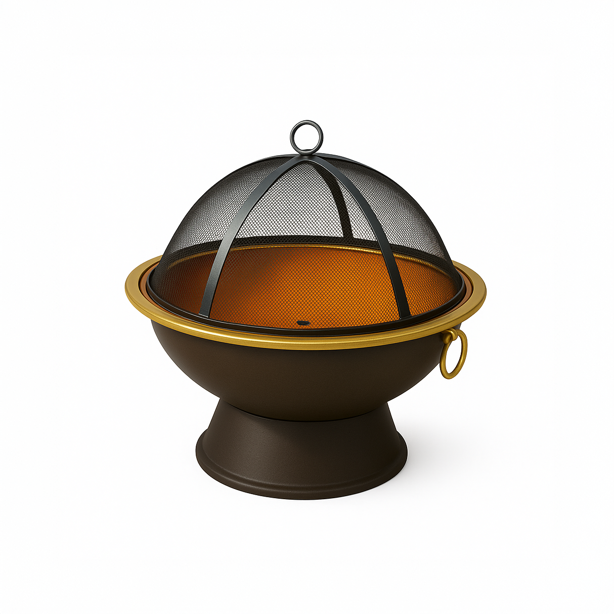 Dome-Shape Fire Pit Cover