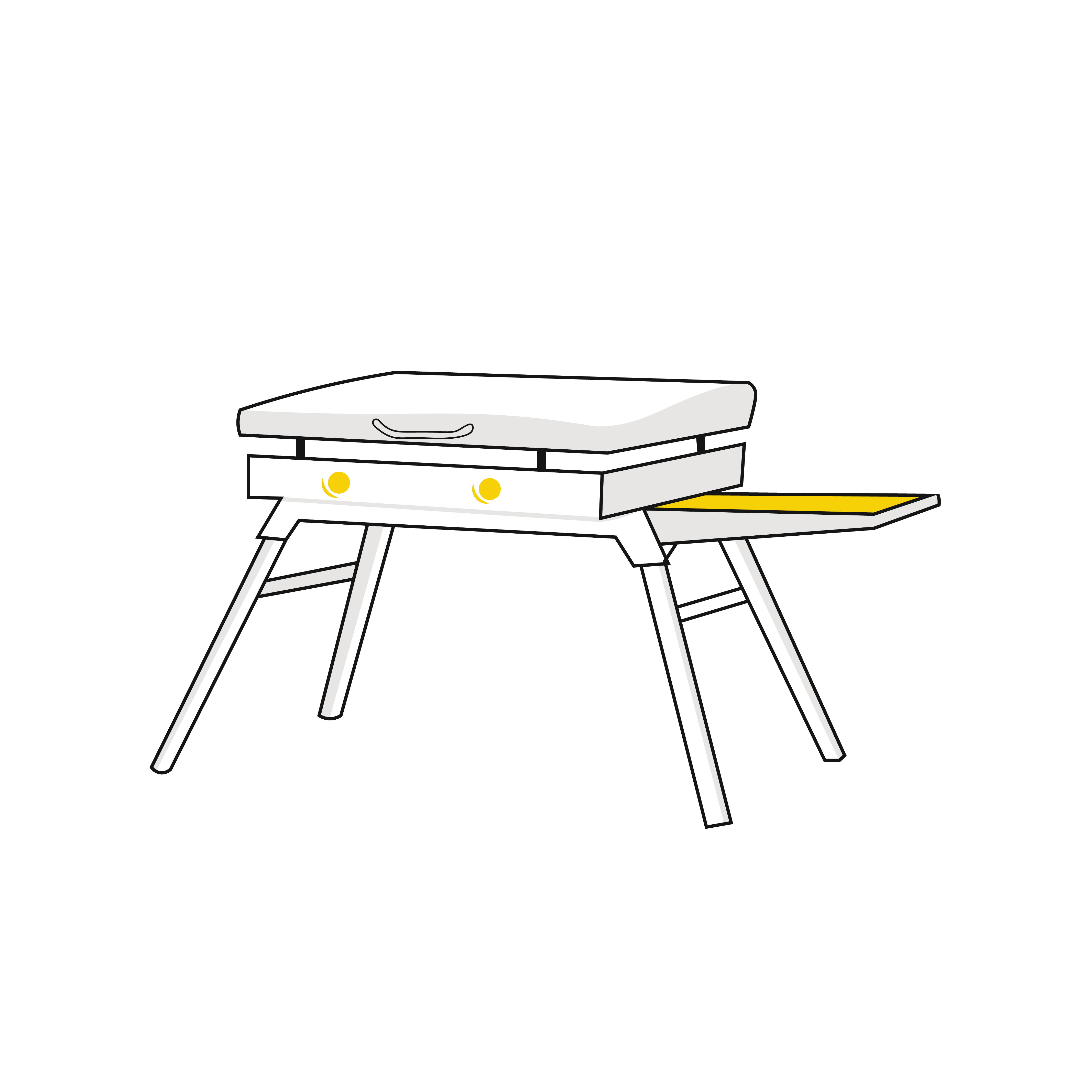 Griddle with Folding Legs Cover