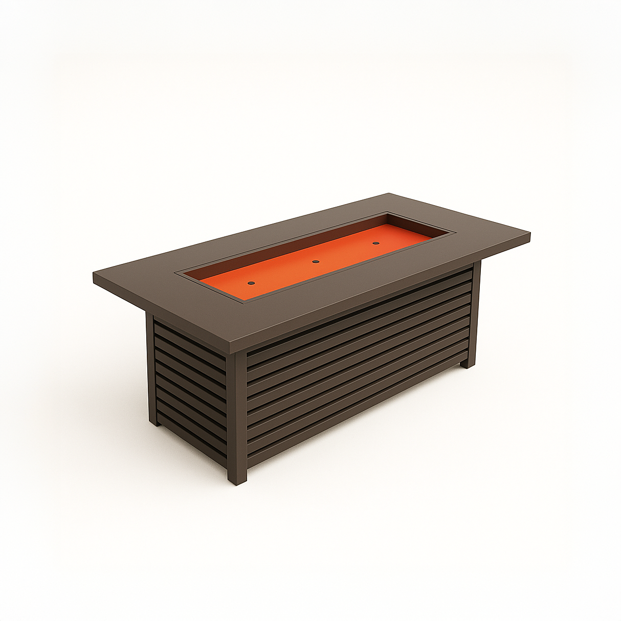 Slatted Base Rectangular Fire Pit Cover