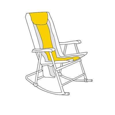 Foldable Rocking Chair Cover