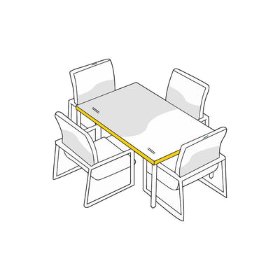 Rectangular Dinning Table Set Cover