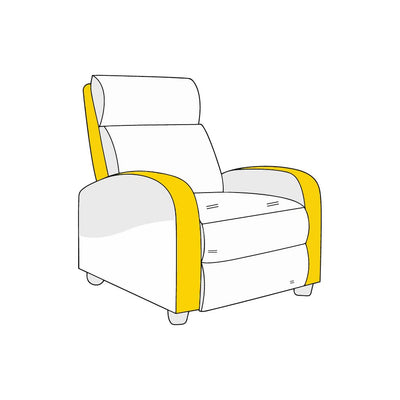 Standard Armchair Recliner Cover
