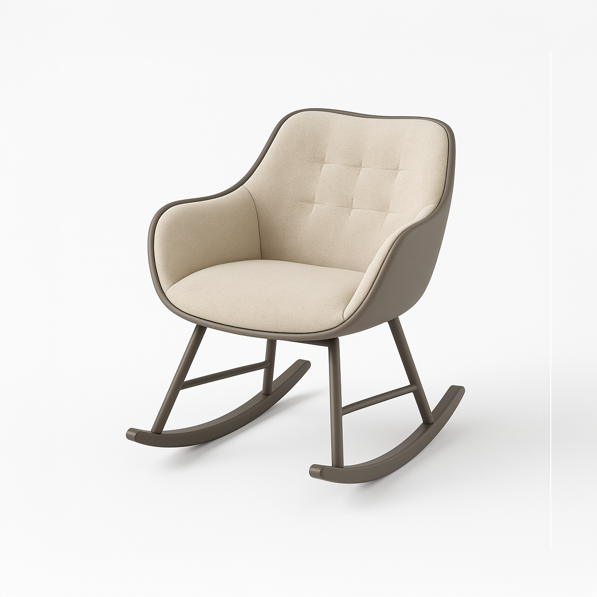 Modern Shell Rocking Chair Cover