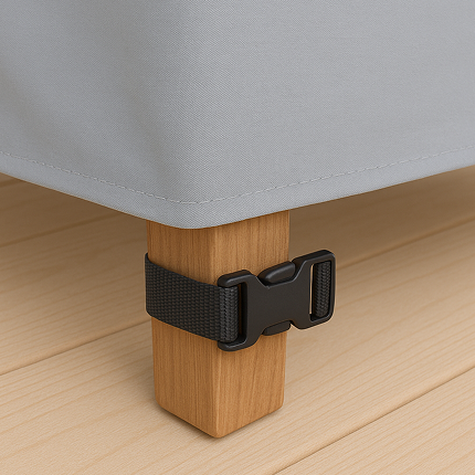 Push Clip to Secure Legs