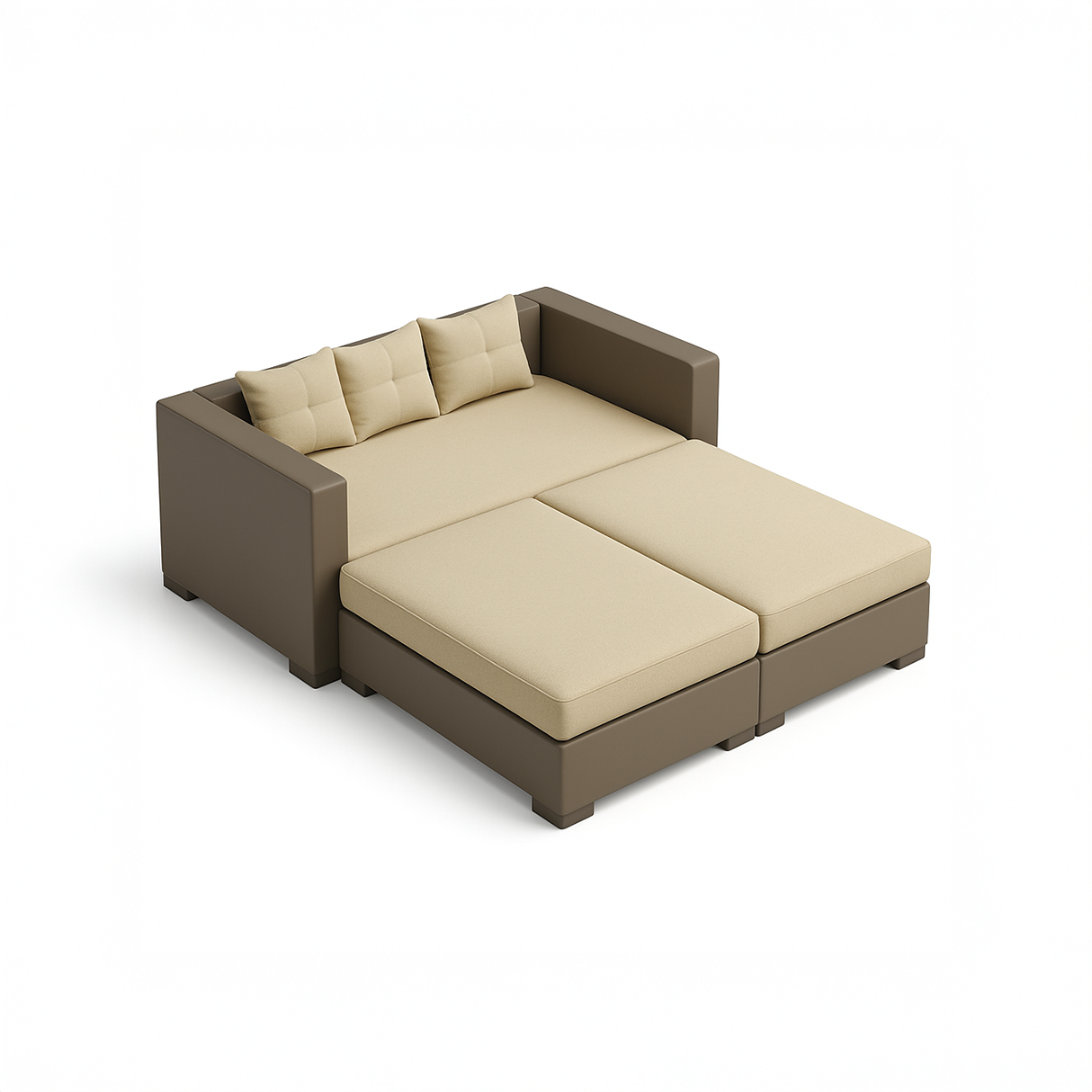 Modular Daybed with Extension Cover