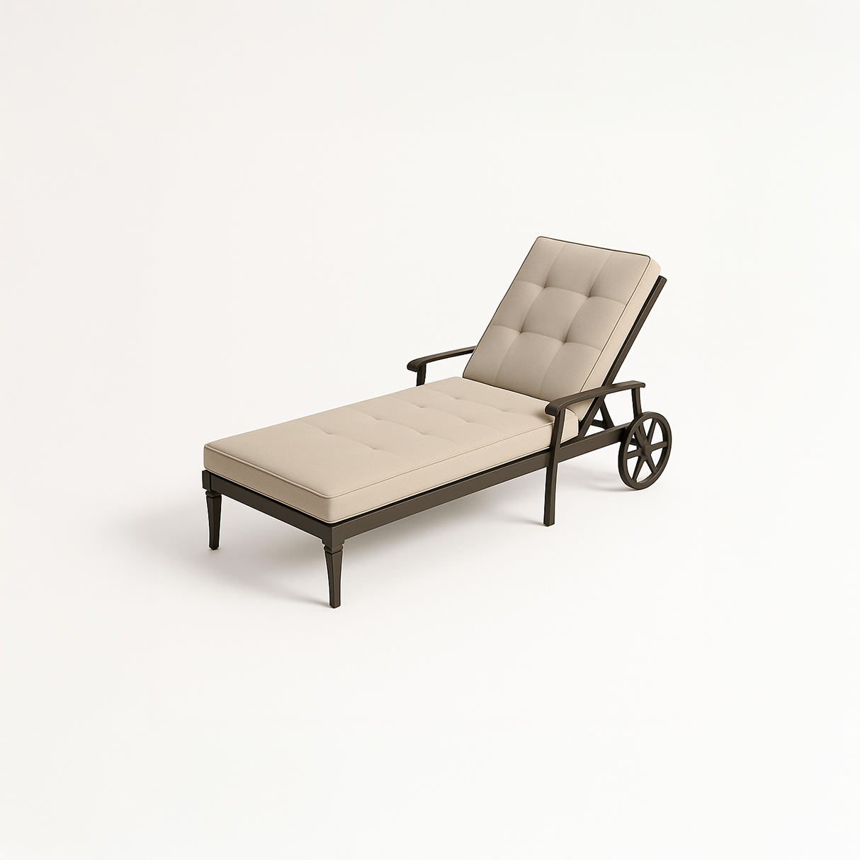 Poolside Wheeled Chaise Lounge Cover