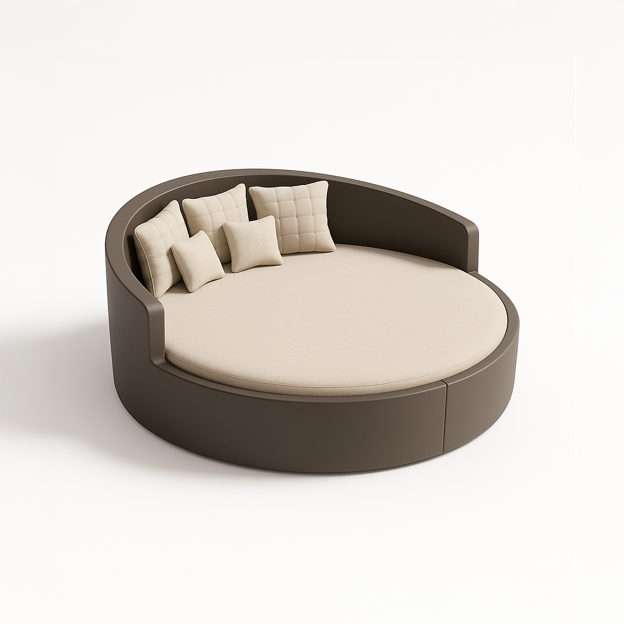 Round Outdoor Daybed Cover