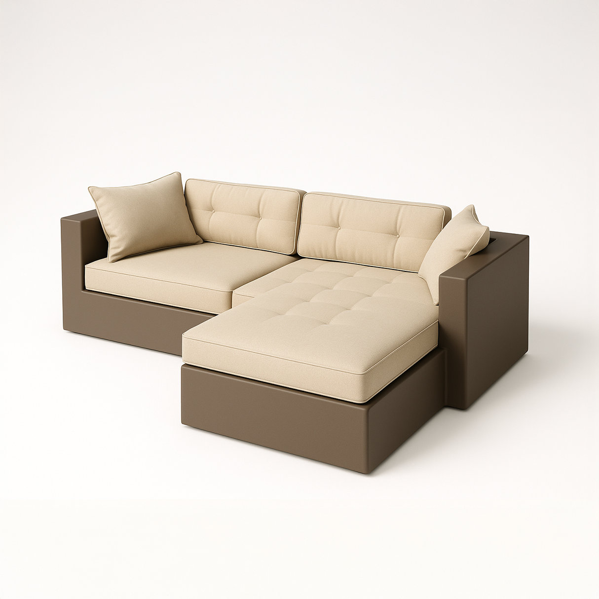 L Shaped Sectional with Right Chaise Cover