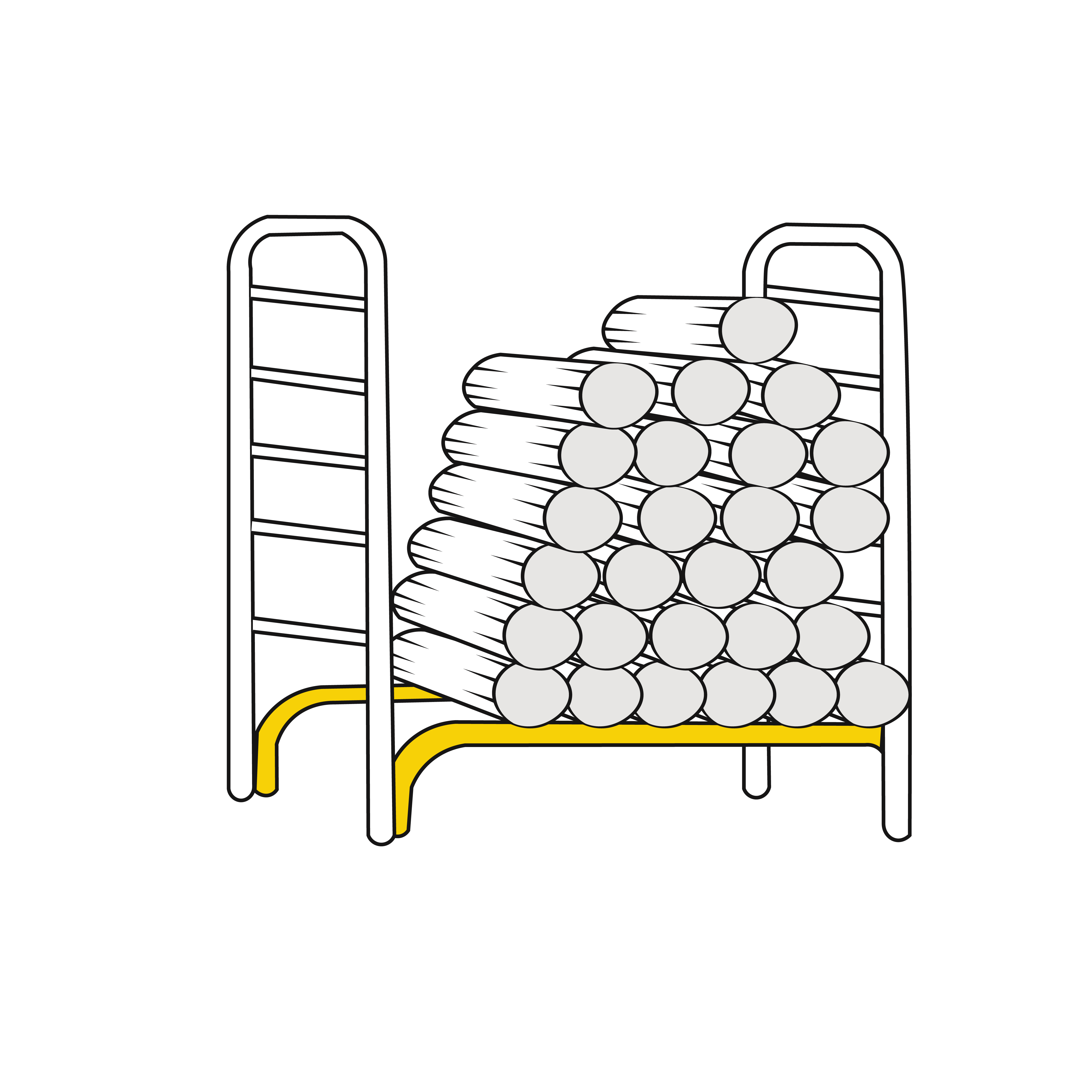 Compact Firewood Rack Cover