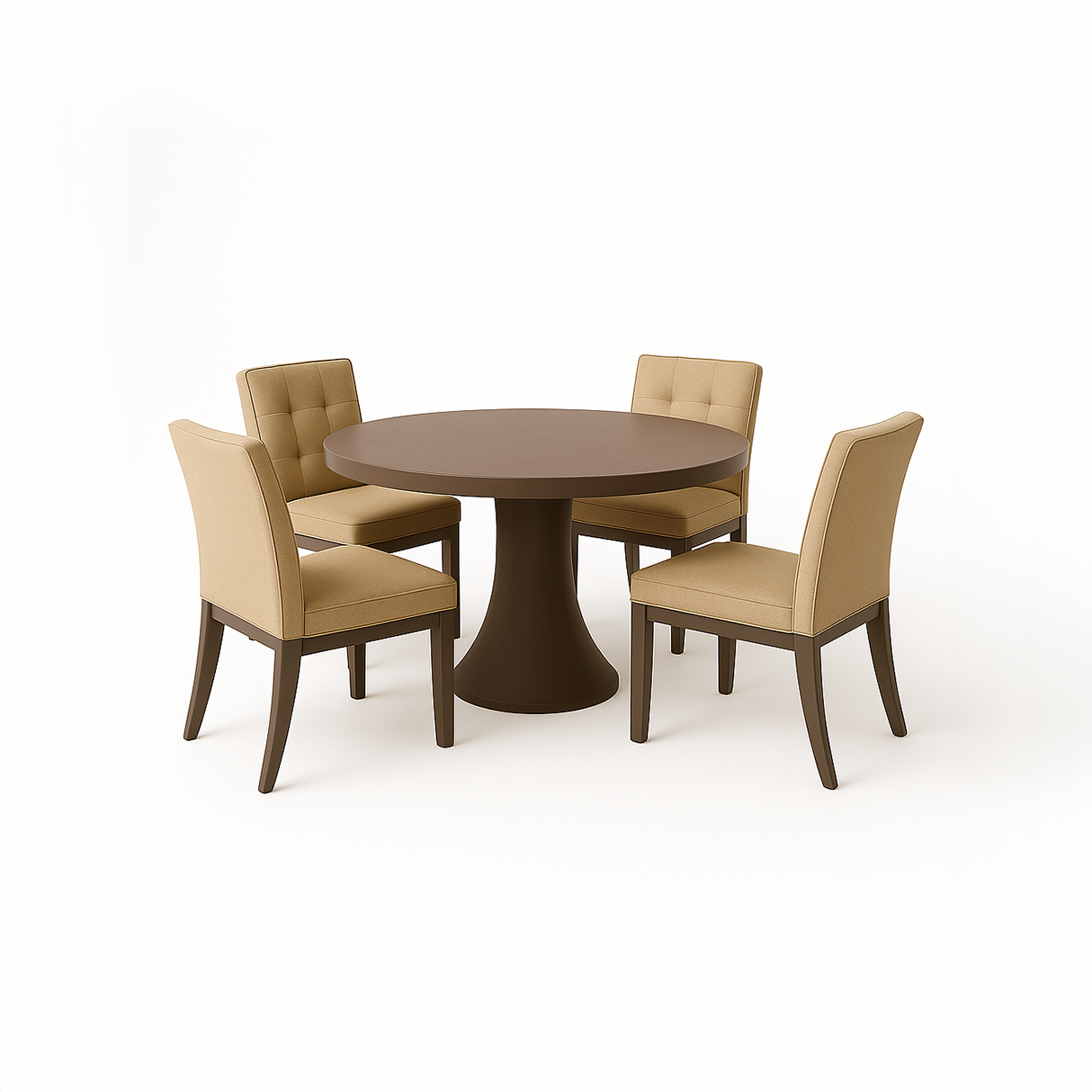 Custom Round Table Chair Set Cover