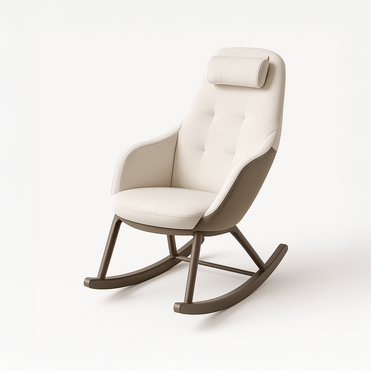 Upholstered High Back Rocking Chair Outdoor Cover